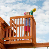 Backyard Discovery Skyfort II Cedar Wood Swing Set - Ezonesglobal - Buy at Wine Coolers Online