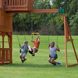 Backyard Discovery Skyfort II Cedar Wood Swing Set - Ezonesglobal - Buy at Wine Coolers Online
