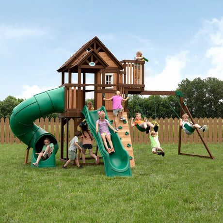 Backyard Discovery Skyfort III Swing Set - Ezonesglobal - Buy at Wine Coolers Online