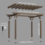 Backyard Discovery Somerville Pergola - Ezonesglobal - Buy at Wine Coolers Online