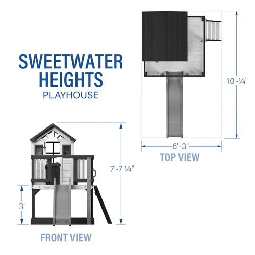 Backyard Discovery Sweetwater Heights Elevated Playhouse - Ezonesglobal - Buy at Wine Coolers Online