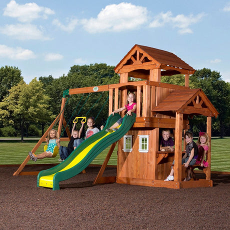 Backyard Discovery Tanglewood Cedar Wood Swing Set - Ezonesglobal - Buy at Wine Coolers Online