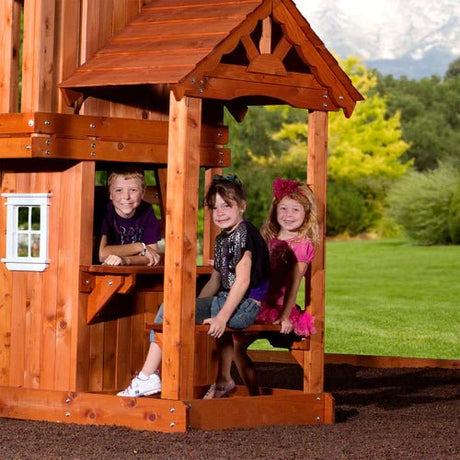 Backyard Discovery Tanglewood Cedar Wood Swing Set - Ezonesglobal - Buy at Wine Coolers Online