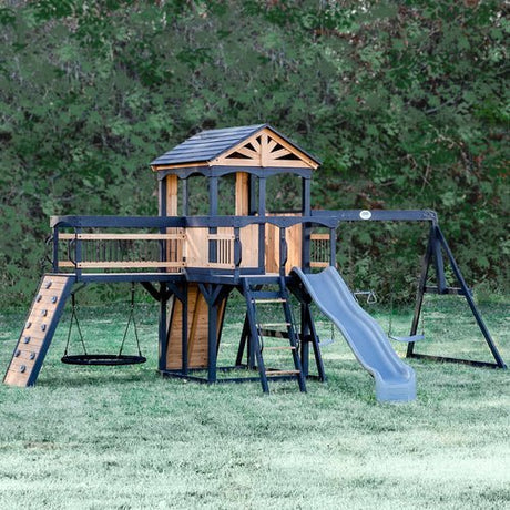 Backyard Discovery Timber Crossing Swing Set - Ezonesglobal - Buy at Wine Coolers Online