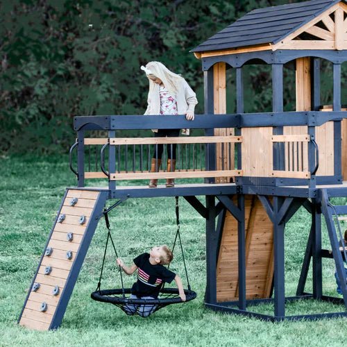 Backyard Discovery Timber Crossing Swing Set - Ezonesglobal - Buy at Wine Coolers Online