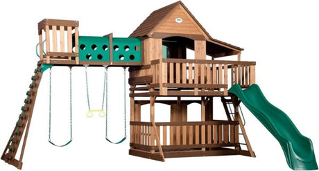 Backyard Discovery Woodridge Elite Cedar Swing Set/Playset - Ezonesglobal - Buy at Wine Coolers Online