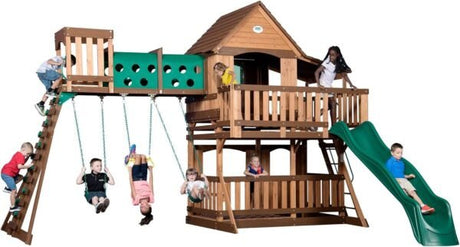 Backyard Discovery Woodridge Elite Cedar Swing Set/Playset - Ezonesglobal - Buy at Wine Coolers Online