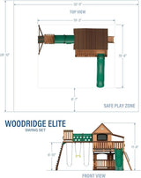 Backyard Discovery Woodridge Elite Cedar Swing Set/Playset - Ezonesglobal - Buy at Wine Coolers Online