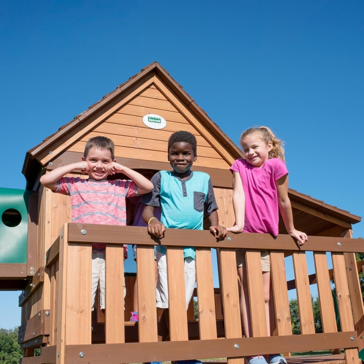 Backyard Discovery Woodridge Elite Cedar Swing Set/Playset - Ezonesglobal - Buy at Wine Coolers Online
