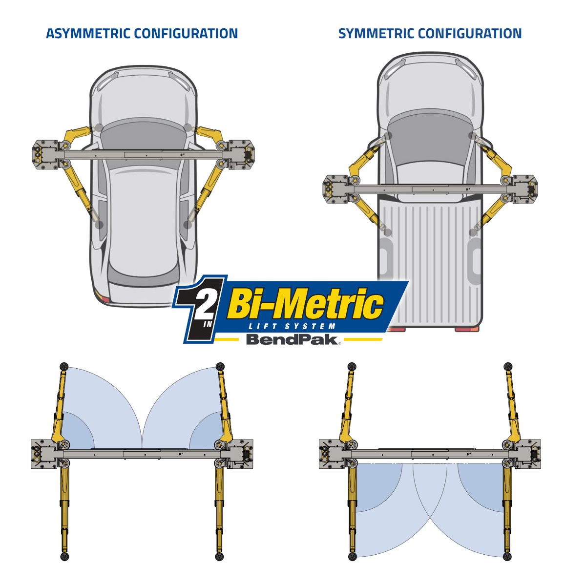 BendPak 10AP - 168 Two Post Car Lift – 10,000 - Lb Capacity – 168″ Extended Height - Ezonesglobal - Buy at Wine Coolers Online
