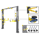 BendPak 10AP - 168 Two Post Car Lift – 10,000 - Lb Capacity – 168″ Extended Height - Ezonesglobal - Buy at Wine Coolers Online