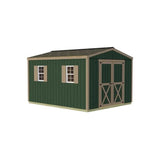 Best Barns Handmade Haven 10×12 Wood Shed Kit – Gable Roof, Eave Door (HHAVDE12) - Ezonesglobal - Buy at Wine Coolers Online
