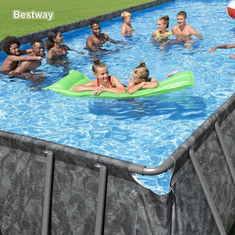 Bestway APX 365 18′ x 9′ x 52″ Rectangular Above Ground Swimming Pool - Ezonesglobal - Buy at Wine Coolers Online