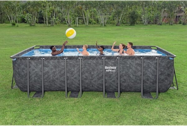 Bestway APX 365 18′ x 9′ x 52″ Rectangular Above Ground Swimming Pool - Ezonesglobal - Buy at Wine Coolers Online
