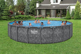 Bestway APX 365 22’x52″ Round Above Ground Swimming Pool Set with Pump and Ladder - Ezonesglobal - Buy at Wine Coolers Online