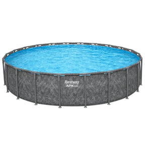 Bestway APX 365 22’x52″ Round Above Ground Swimming Pool Set with Pump and Ladder - Ezonesglobal - Buy at Wine Coolers Online