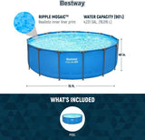 Bestway Steel Pro Max 15′ x 48″ Round Above Ground Pool Kit - Ezonesglobal - Buy at Wine Coolers Online