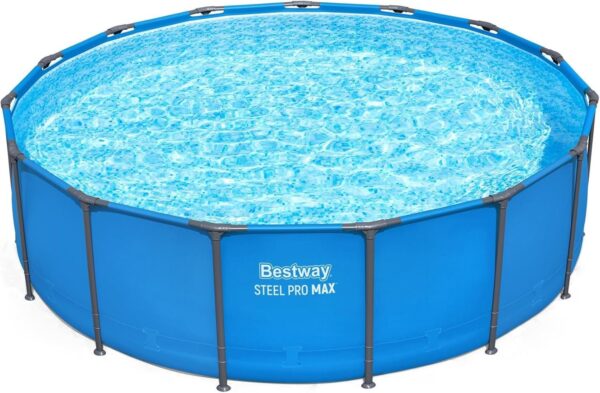 Bestway Steel Pro Max 15′ x 48″ Round Above Ground Pool Kit - Ezonesglobal - Buy at Wine Coolers Online