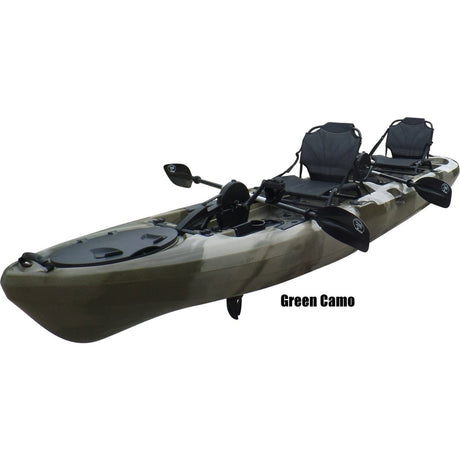 BKC PK14 14′ Tandem Sit - On - Top Pedal Drive Kayak - Ezonesglobal - Buy at Wine Coolers Online