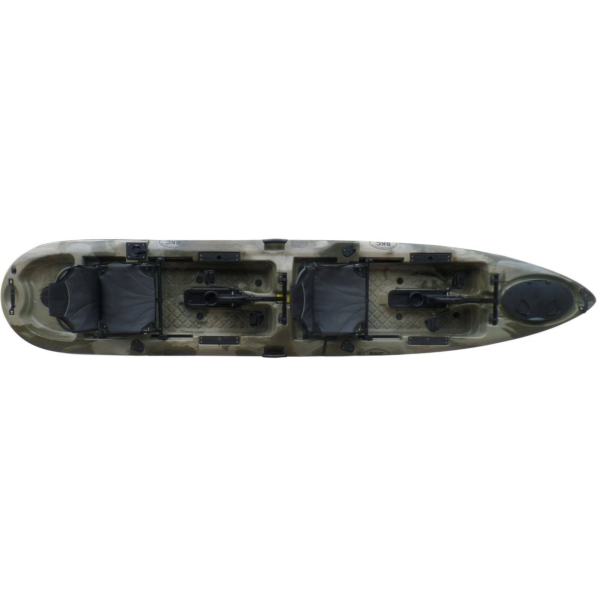 BKC PK14 14′ Tandem Sit - On - Top Pedal Drive Kayak - Ezonesglobal - Buy at Wine Coolers Online