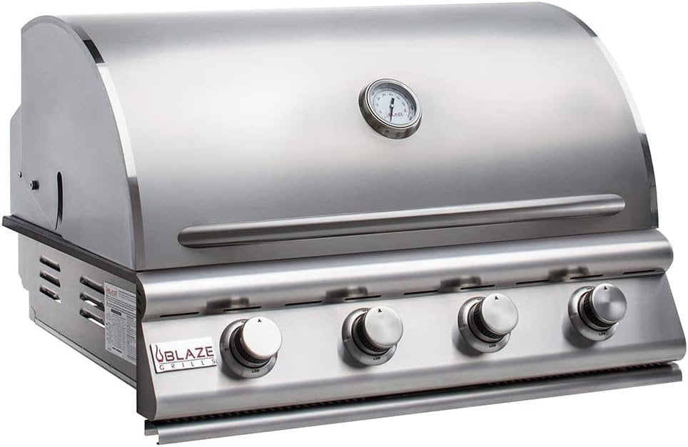 Blaze 32 In. 4 Burner Prelude LBM Gas Grill - Ezonesglobal - Buy at Wine Coolers Online