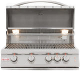 Blaze 32 Inch 4 - Burner LTE Gas Grill with Rear Burner and Built - in Lighting System - Ezonesglobal - Buy at Wine Coolers Online