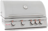 Blaze 32 Inch 4 - Burner LTE Gas Grill with Rear Burner and Built - in Lighting System - Ezonesglobal - Buy at Wine Coolers Online
