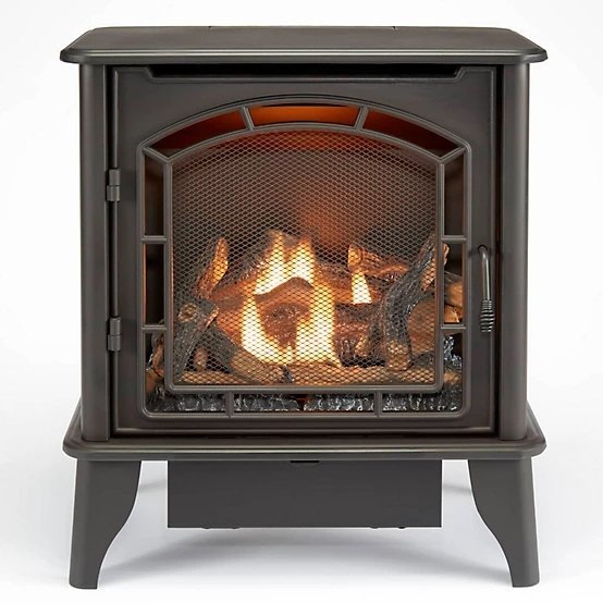 Bluegrass Living Panorama Vent Free Dual Fuel 3 - Sided Gas Stove BTSD23RT - Ezonesglobal - Buy at Wine Coolers Online