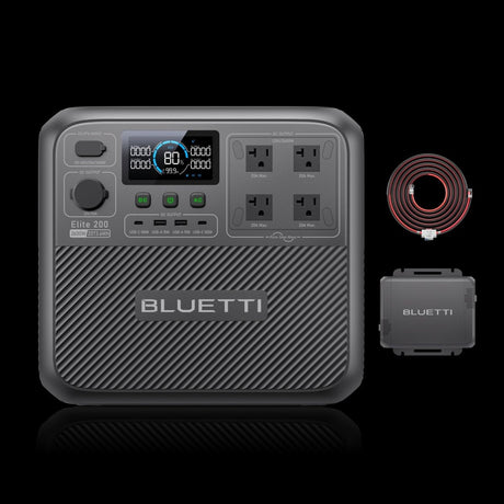BLUETTI Elite 200 V2+Charger - Ezonesglobal - Buy at Wine Coolers Online