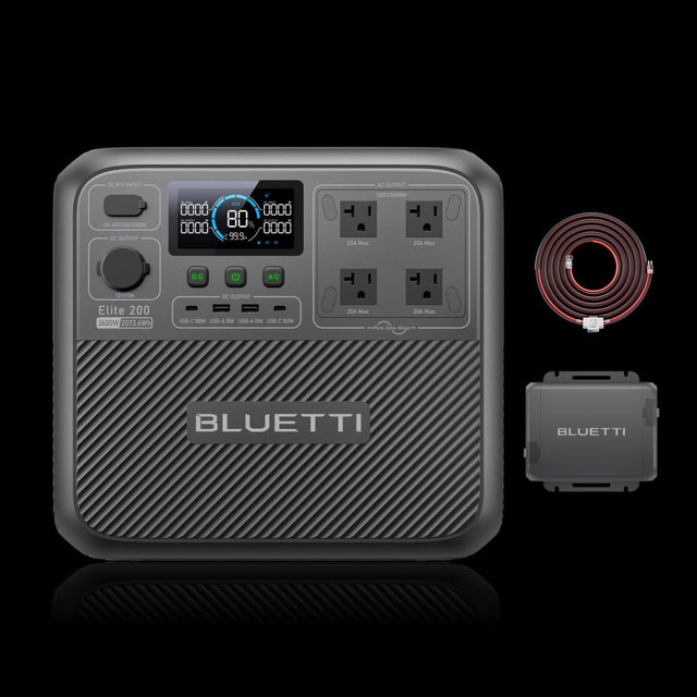 BLUETTI Elite 200 V2+Charger - Ezonesglobal - Buy at Wine Coolers Online