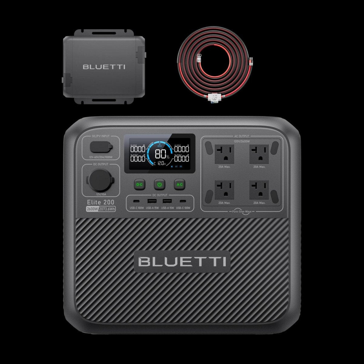 BLUETTI Elite 200 V2+Charger - Ezonesglobal - Buy at Wine Coolers Online