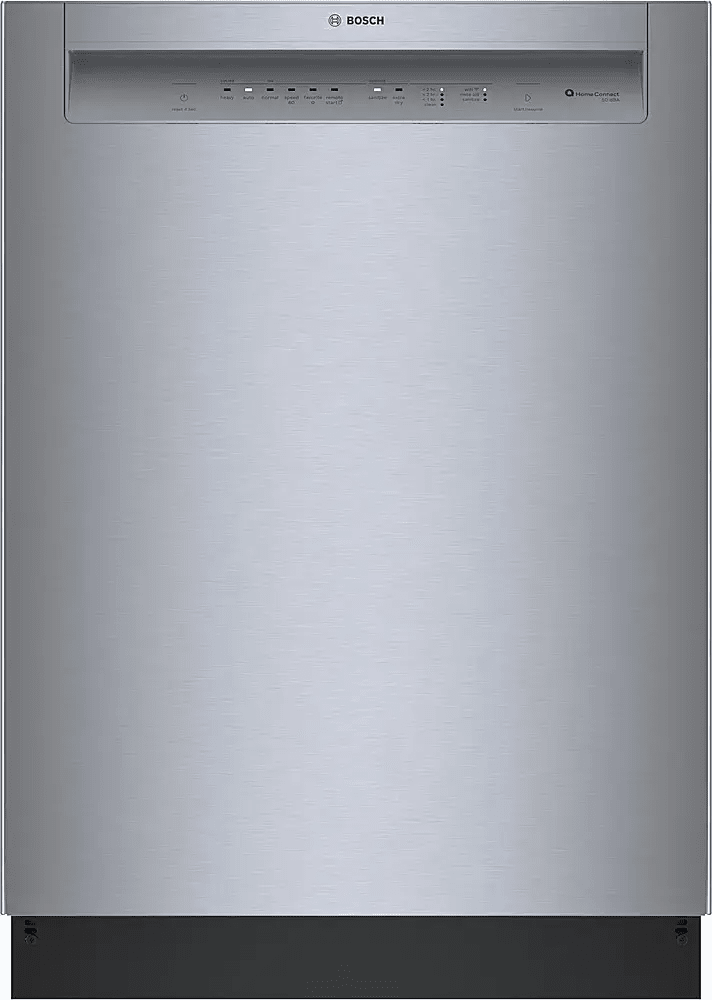 Bosch – 100 Series 24″ Front Control Smart Built - In Hybrid Tub Dishwasher with PureDry, 50 dBA – Stainless Steel - Ezonesglobal - Buy at Wine Coolers Online