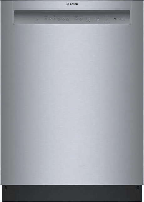 Bosch – 100 Series 24″ Front Control Smart Built - In Hybrid Tub Dishwasher with PureDry, 50 dBA – Stainless Steel - Ezonesglobal - Buy at Wine Coolers Online