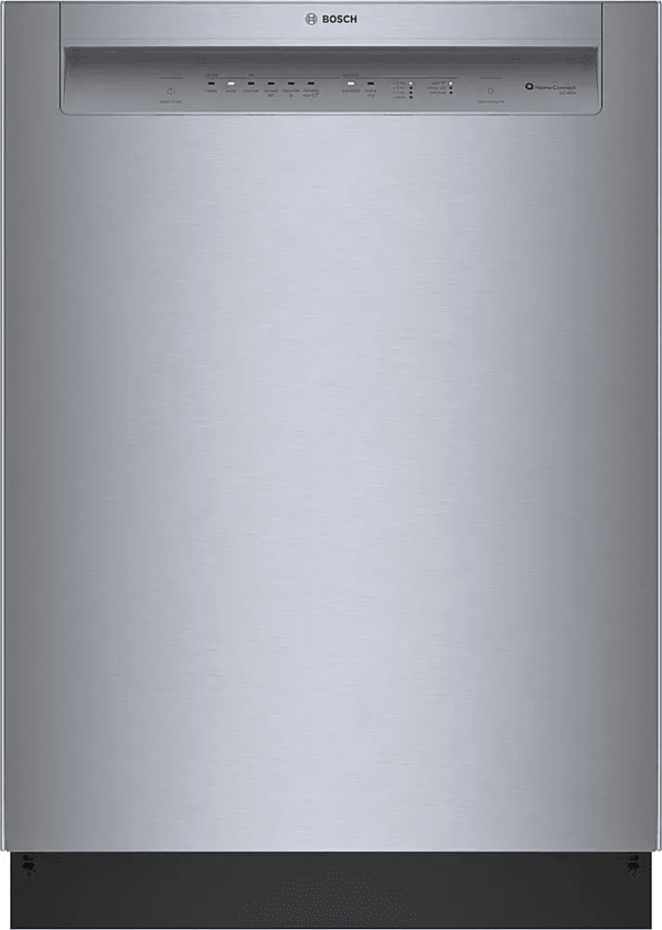 Bosch – 100 Series 24″ Front Control Smart Built - In Hybrid Tub Dishwasher with PureDry, 50 dBA – Stainless Steel - Ezonesglobal - Buy at Wine Coolers Online