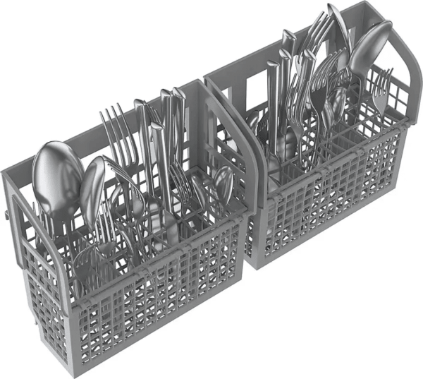 Bosch – 100 Series 24″ Front Control Smart Built - In Hybrid Tub Dishwasher with PureDry, 50 dBA – Stainless Steel - Ezonesglobal - Buy at Wine Coolers Online