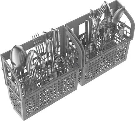 Bosch – 100 Series 24″ Front Control Smart Built - In Hybrid Tub Dishwasher with PureDry, 50 dBA – Stainless Steel - Ezonesglobal - Buy at Wine Coolers Online