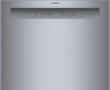 Bosch – 100 Series 24″ Front Control Smart Built - In Hybrid Tub Dishwasher with PureDry, 50 dBA – Stainless Steel - Ezonesglobal - Buy at Wine Coolers Online