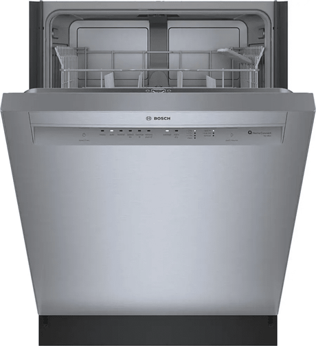 Bosch – 100 Series 24″ Front Control Smart Built - In Hybrid Tub Dishwasher with PureDry, 50 dBA – Stainless Steel - Ezonesglobal - Buy at Wine Coolers Online