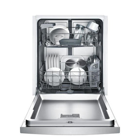 Bosch 100 Series PureDry 50 - Decibel Front Control 24 - in Built - In Dishwasher (Fingerprint - Resistant Stainless Steel) ENERGY STAR - Ezonesglobal - Buy at Wine Coolers Online