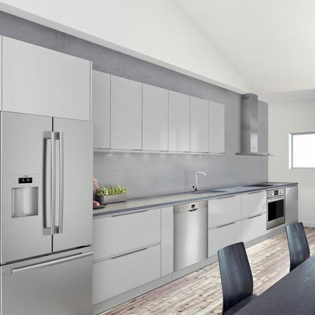 Bosch 100 Series PureDry 50 - Decibel Front Control 24 - in Built - In Dishwasher (Fingerprint - Resistant Stainless Steel) ENERGY STAR - Ezonesglobal - Buy at Wine Coolers Online