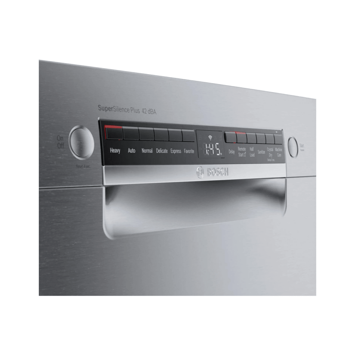 Bosch 800 Series 24 in. Top Control Smart Dishwasher with 42 dBa Sound Level, 3rd - Rack, CrystalDry & Pocket – Stainless Steel - Ezonesglobal - Buy at Wine Coolers Online