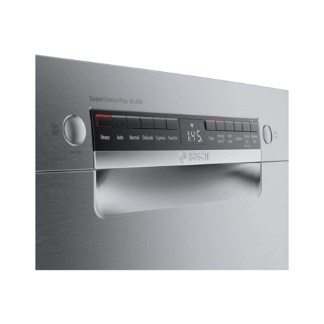 Bosch 800 Series 24 in. Top Control Smart Dishwasher with 42 dBa Sound Level, 3rd - Rack, CrystalDry & Pocket – Stainless Steel - Ezonesglobal - Buy at Wine Coolers Online