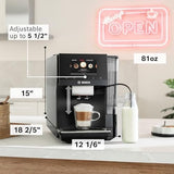 Bosch 800 Series VeroCafe Fully Automatic Espresso Machine - Ezonesglobal - Buy at Wine Coolers Online
