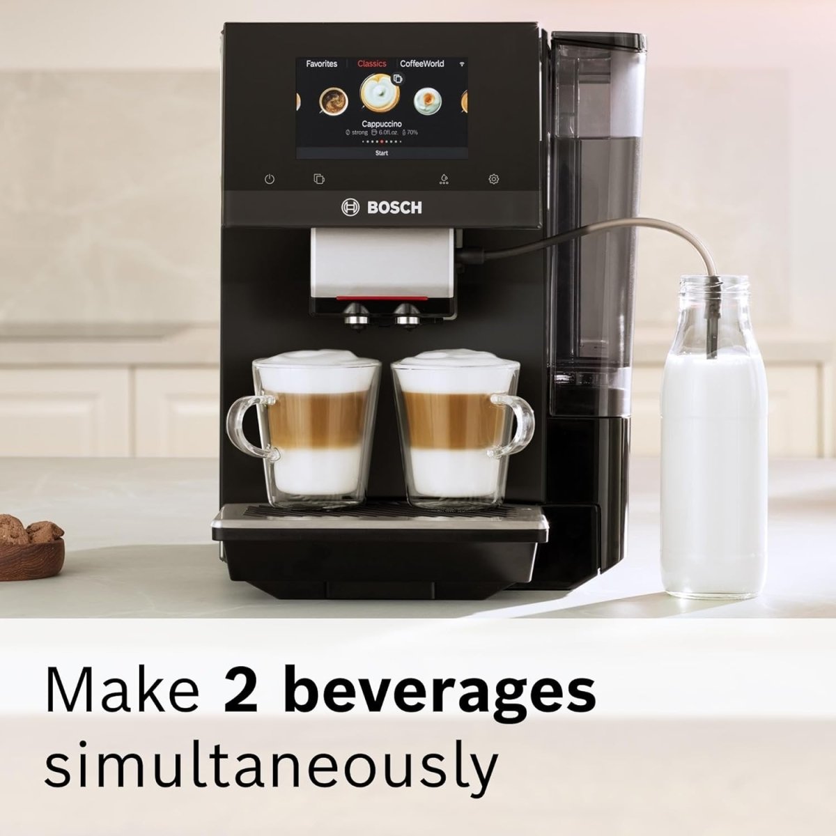 Bosch 800 Series VeroCafe Fully Automatic Espresso Machine - Ezonesglobal - Buy at Wine Coolers Online