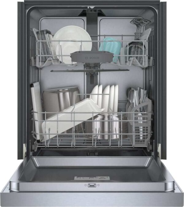 Bosch SHE41CM5N 300 Series 24″ Dishwasher 48 db – Recessed Handle, Stainless Steel - Ezonesglobal - Buy at Wine Coolers Online