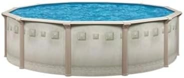 Brazil Premium 27′ x 52″ Round Above Ground Swimming Pool Package - Ezonesglobal - Buy at Wine Coolers Online