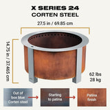 Breeo X Series 24 Smokeless Fire Pit - Ezonesglobal - Buy at Wine Coolers Online