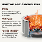 Breeo X Series 24 Smokeless Fire Pit - Ezonesglobal - Buy at Wine Coolers Online