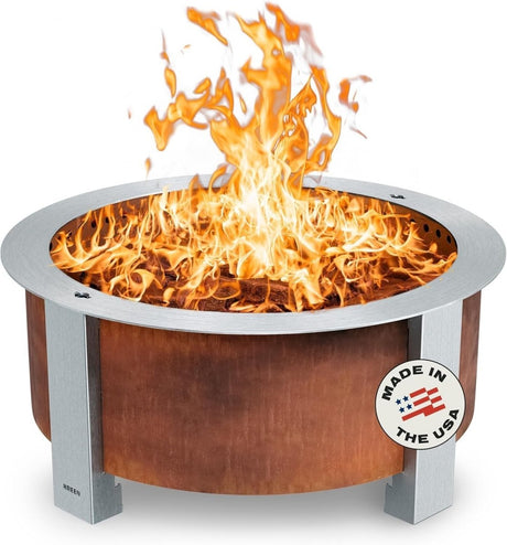 Breeo X Series 30 Smokeless Fire Pit - Ezonesglobal - Buy at Wine Coolers Online