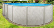 Bristol Oval Above Ground Pool - Ezonesglobal - Buy at Wine Coolers Online